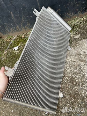 Радиатор кондиционера honda fit