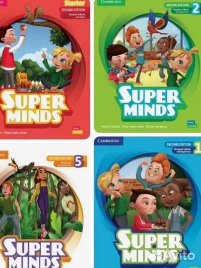 Super Minds second edition 1,2,3,4,5,6