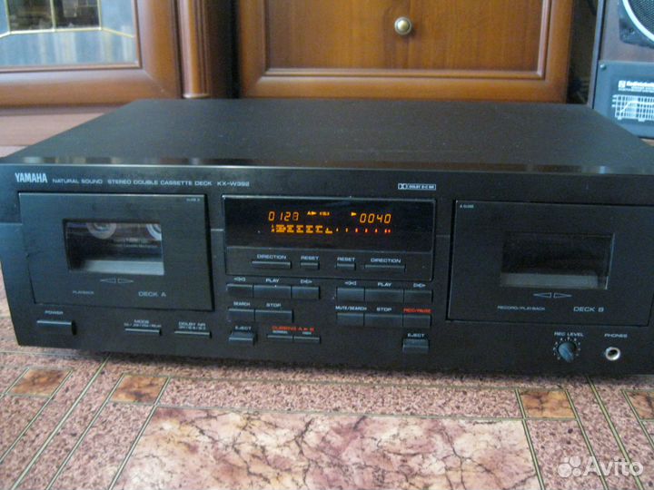 Кассетная дека yamaha KX-W392