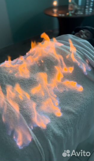 Массаж огнем Огненный массаж