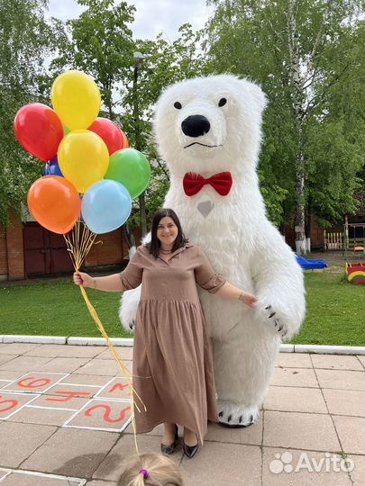 Белый Мишка поздравление