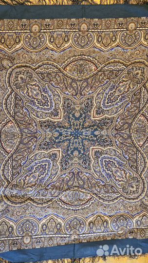 Павлопосадский платок шерсть