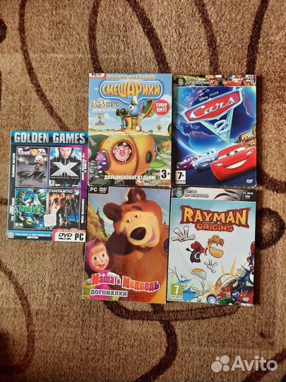 Компьютерные игры диски для пк