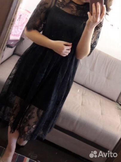 Кружевное платье