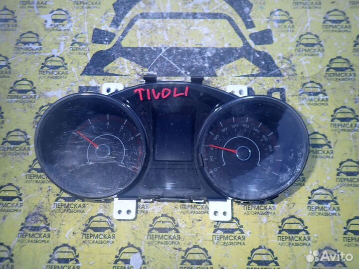 Панель приборов ssang yong tivoli