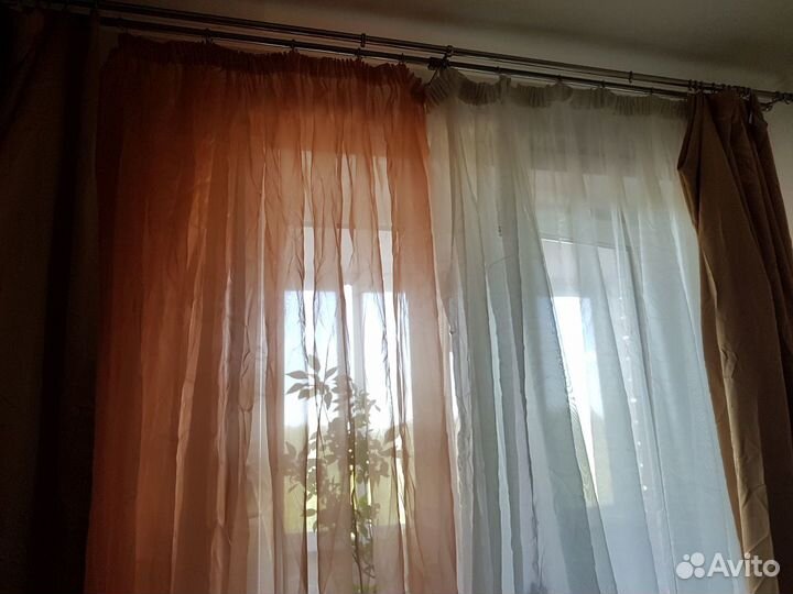 Комплект штор высота 265см