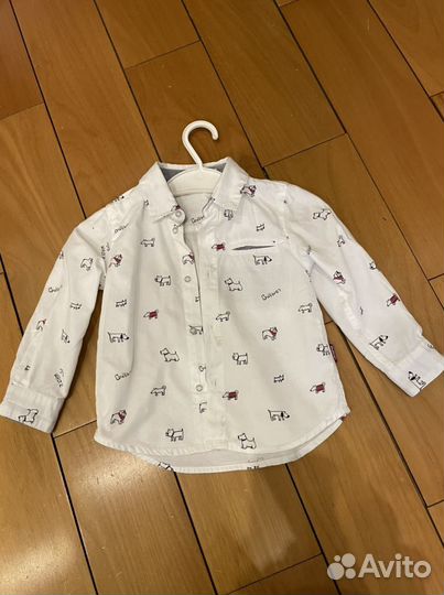 Рубашка гулливер 86-92