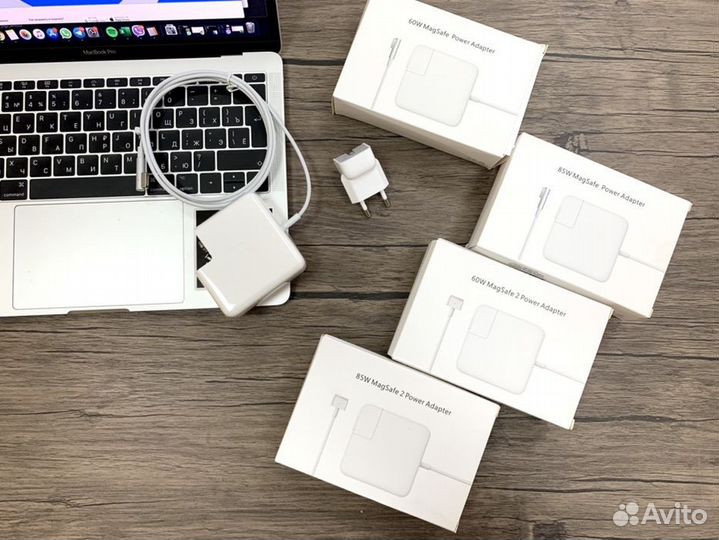 Зарядка MacBook MagSafe - 45W/ 65W/ 85W для Макбук