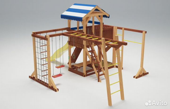 Детская игровая площадка для улицы зима - лето