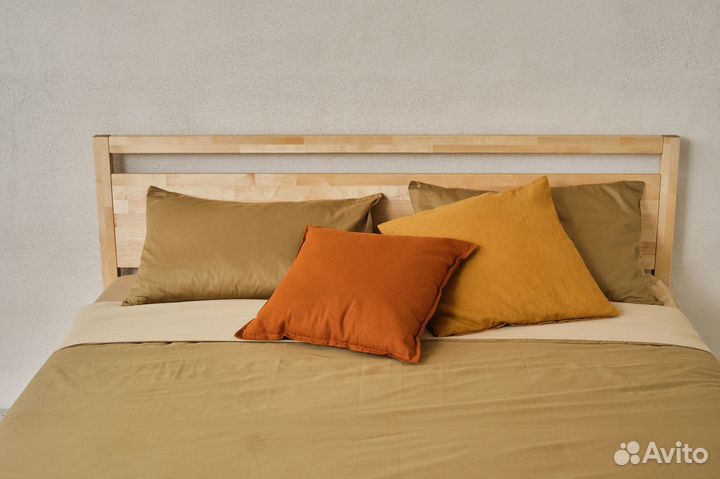 Кровать двуспальная Next 180х200 из массива дерева