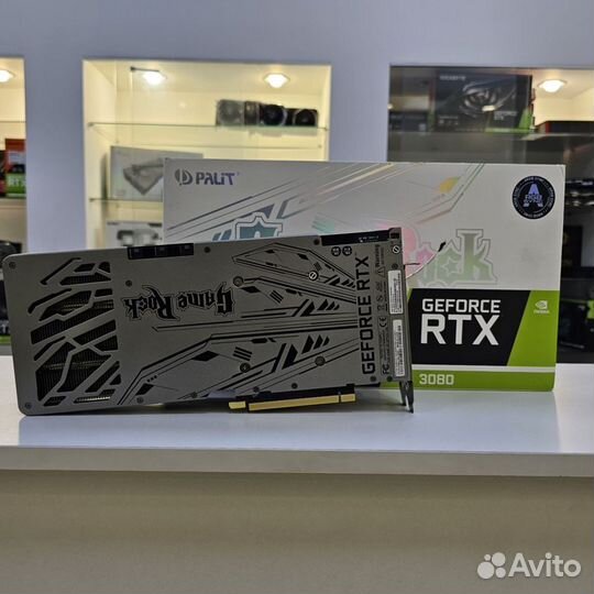 Видеокарта Rtx 3080 10gb Palit Gamerock