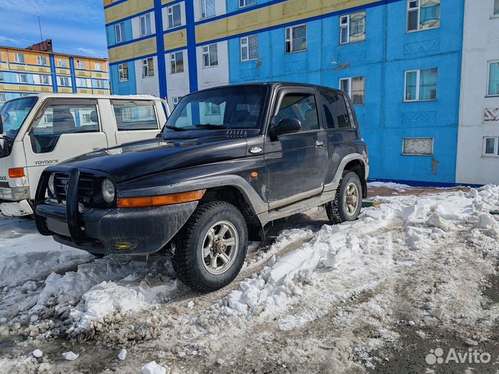 SsangYong Korando 2.3 AT, 2002, 236 000 км
