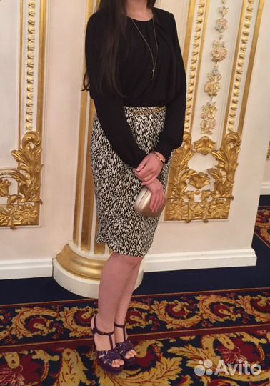 Платье elisabetta franchi dolce vuitton prada fend