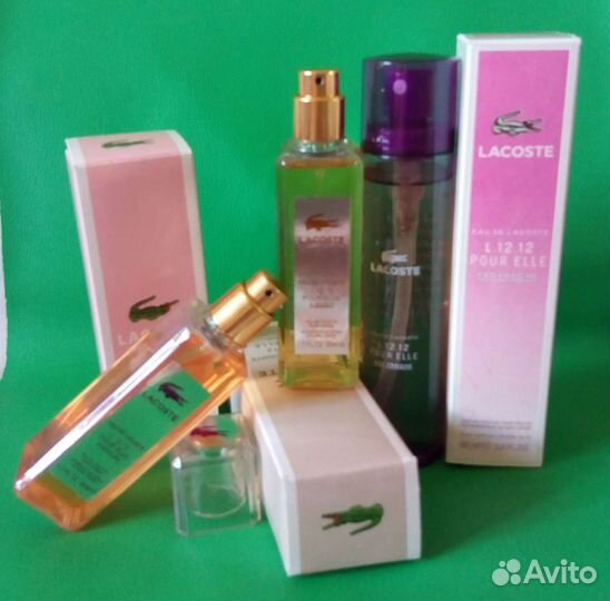 Лакост фреш 80мл + lacoste Elegant 50мл Спарклинг