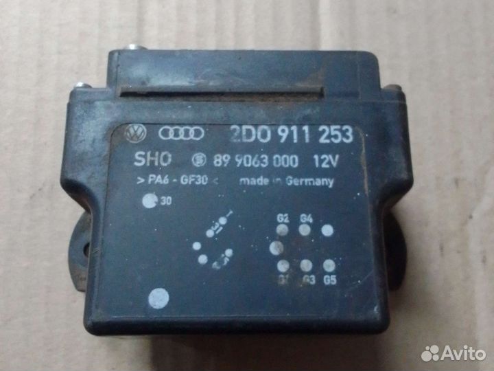 Блок управления накала свечей 2D0911253 VW LT