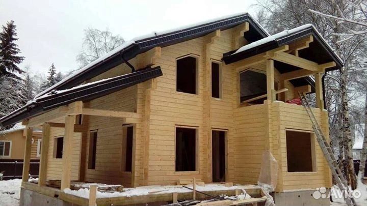 Строительство домов из бруса