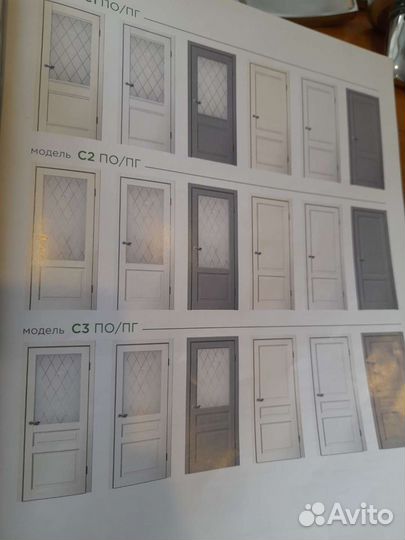 Дверь межкомнатная с покрытием эмалит