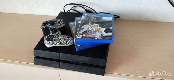 Игровая приставка sony ps4