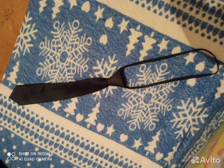 Галстук черный