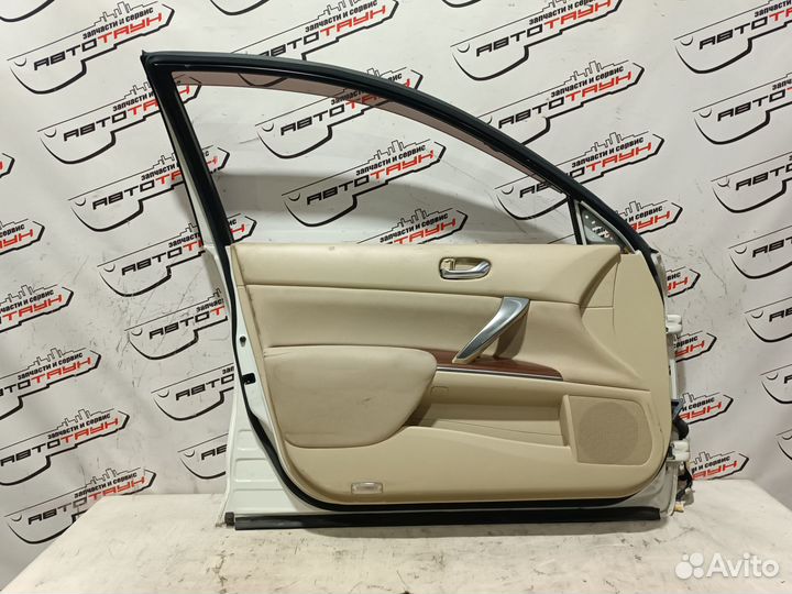 Дверь nissan teana J32 PJ32 TNJ32 H010AJN2MA передняя левая белый, QX1 VA9703