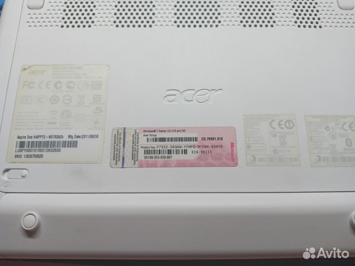 Нетбук Acer Aspire Happy2
