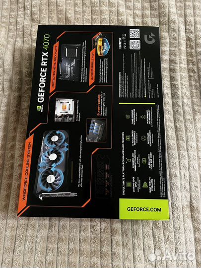 Видеокарта Gigabyte nvidia GeForce rtx 4070