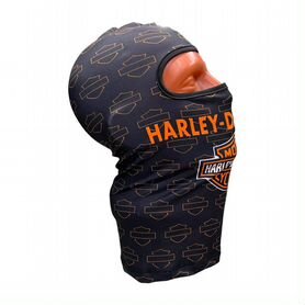 Подшлемник с логотипом Harley Davidson черный