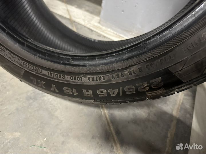 Continental ContiSportContact 5 225/45 R18 и 245/40 R18