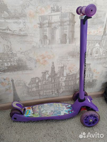 Самокат детский трехколесный