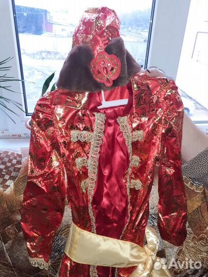 Новогодний костюм для мальчика,царевича Елисея 