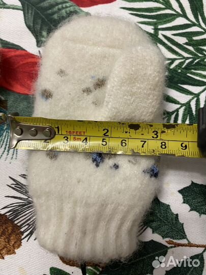 Шерстяные варежки детские