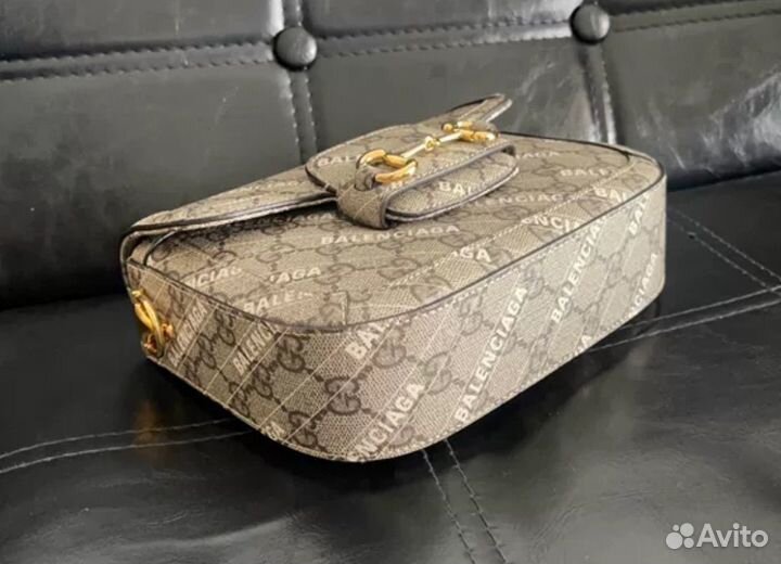 Сумка Gucci x Balenciaga Horsebit 1955 оригинал