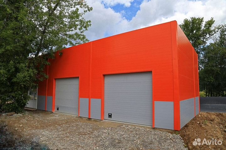 Здания под кафе, мойку, киоск, автосервис