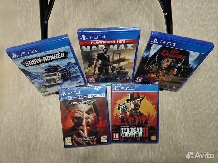 Диски для Sony PS4 и PS5 новые