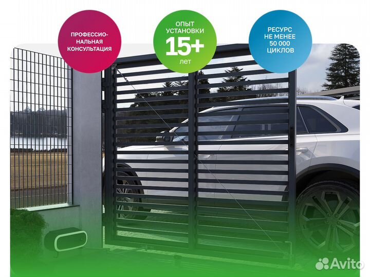 Рычажные приводы для распашных ворот Алютех