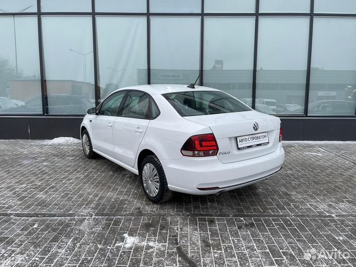 Volkswagen Polo 1.6 AT, 2018, 87 483 км