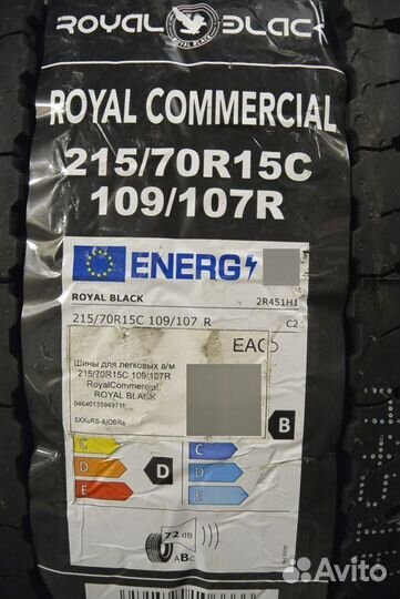 Royal Black Royal Commercial 215/70 R15C 109R