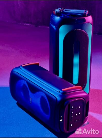 Bluetooth колонка partybox с караоке 1000W