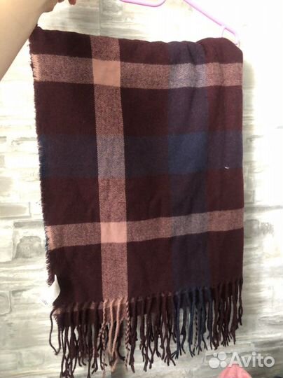 Шарф плантин в клетку 200х80 Warehouse