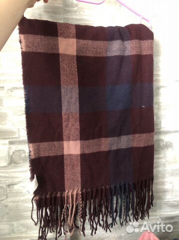 Шарф плантин в клетку 200х80 Warehouse