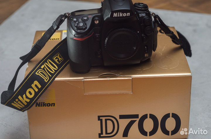 Зеркальный фотоаппарат nikon d700