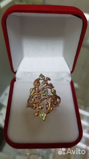 Кольцо,серьги,набор