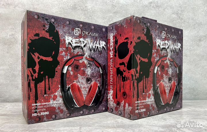 Игровые наушники oklick HS-L350G