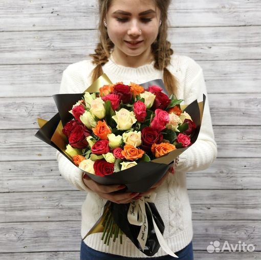 Розы. Букеты