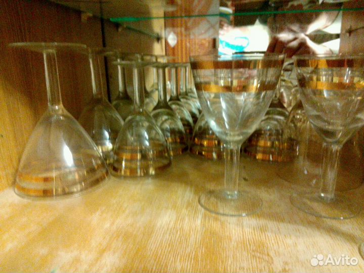 Фужеры СССР обмен на баллоны пропана