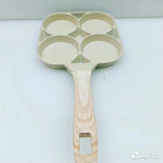 Сковорода с антипригарным покрытием мраморная