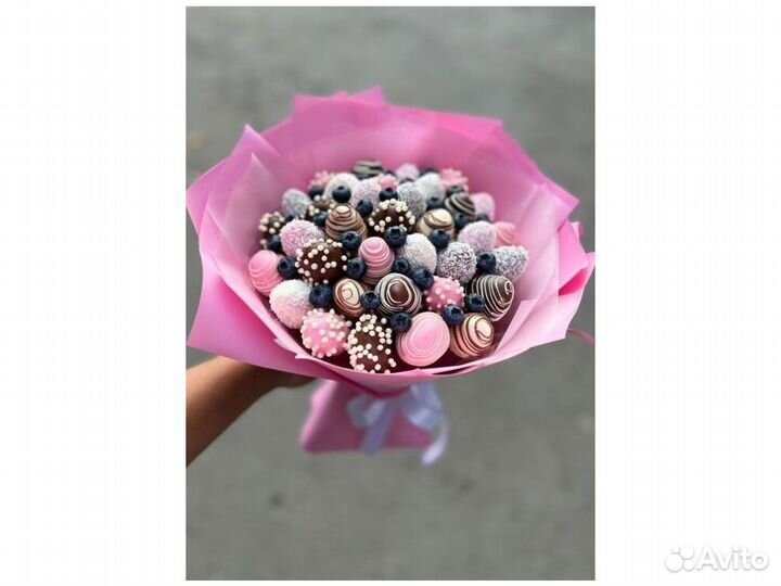 Клубника в шоколаде коробка KL-6848