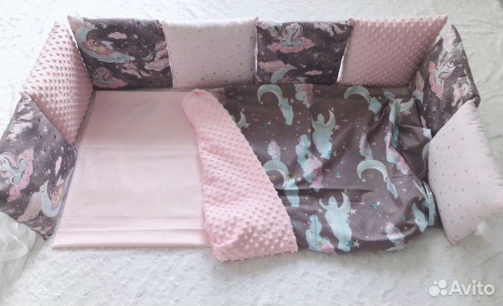 Бортики в кроватку (комплекты в наличии )