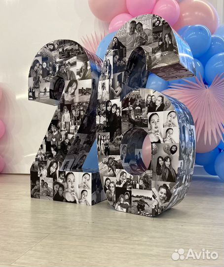 Объемная цифра