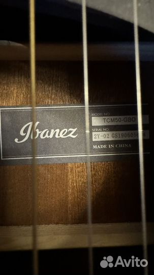 Гитара электроакустика ibanez talman